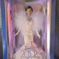 Mattel Barbie Collector Edition Doll 2002 Black Hair 53976 Original 12in