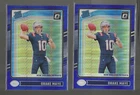 2 #229 DRAKE MAYE rc 2024 PANINI DONRUSS optic ROOKIE blue hyper ??