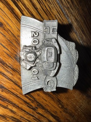 HARLEY DAVIDSON HOG 2001 CHAPTER PEWTER PIN