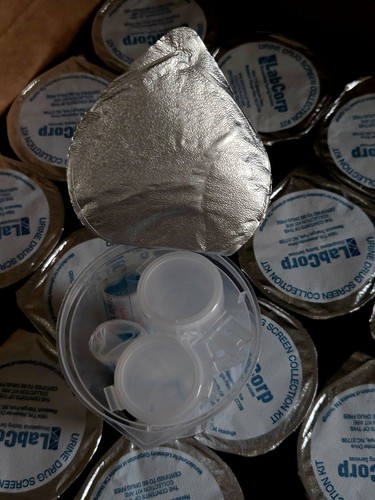 25x LabCorp Urine Drug Screen Collection Kits - Sealed Cups w/ Temp ...