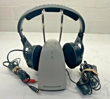 Sennheiser TR-120 Wireless Headphones  HDR-120 Charging Stand Tested  Works
