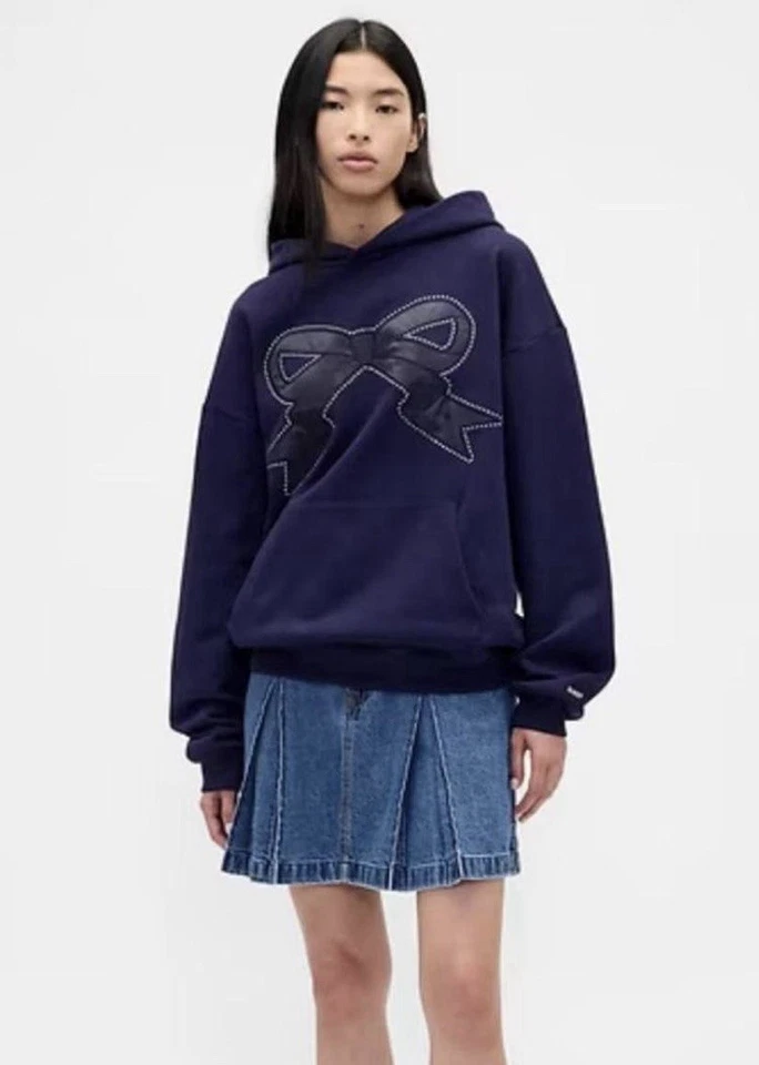 Толстовка с бантом Gap x Sandy Liang - Изображение 2 из 3