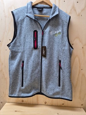 Tolle Minga Herren Strickfleece Outdoor Westen,versch.Größen+Farben,Neu