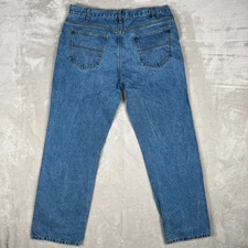 Rivet Supply Co Men's Jeans 36 x 30 Blue Cotton Denim Pants Regular Workwear
