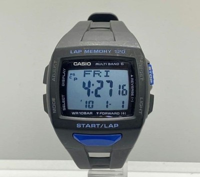 CASIO LAP MEMORY 120 WR10BAR Watch Working Condition