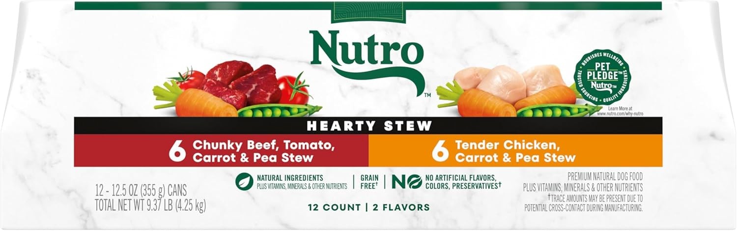 , Natural Grain Free Dog Food Wet Cuts In G