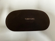 Tom Ford LARGE Brown Sunglasses Case ONLY Box, Cloth, 100 AUTHENTIC NEW