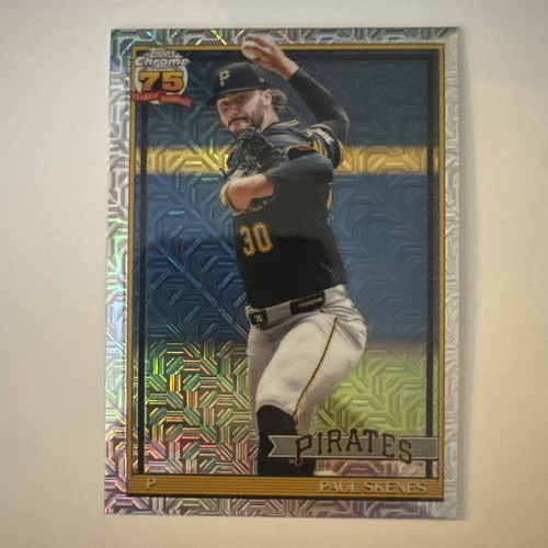 Paul Skenes [Autograph] #91C-39 2026 Topps 1991 Chrome card