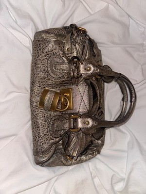 Chloe Paddington Ostrich Leather Shoulder Bag RARE COLOR EXCELLENT CONDITION!!