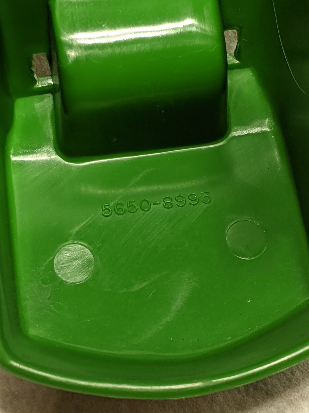 Ertl John Deere AMT 600 MT Seat Mount Storage Pedal Gator Vintage ERTL RARE 80's