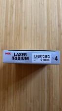 4x Genuine NGK Laser Iridium Premium Spark Plugs ILFER7C8EG / 91898 