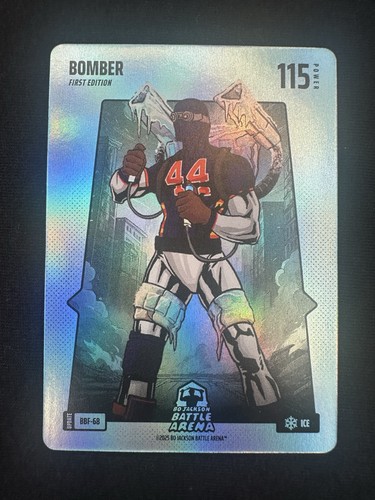 Bomber Yordan Alvarez Bo Jackson Battle Arena Update Blue Battlefoil Ice