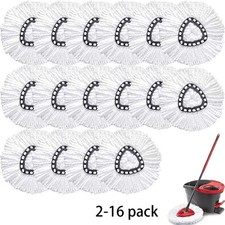 Replacement Heads Easy Cleaning Mopping Wring Refill Mop for O-Cedar Spin Mop US