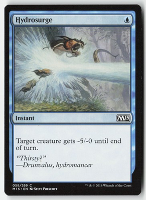 #ad #ad MTG Hydrosurge #58 Regular M15 Magic 2015 $1.28