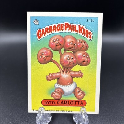 1986 Topps Garbage Pail Kids Lotta Carlotta R45594