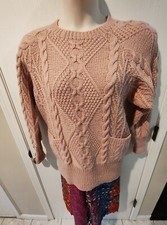 Women's Neiman-Marcus Wool Pullover Sweater Size L