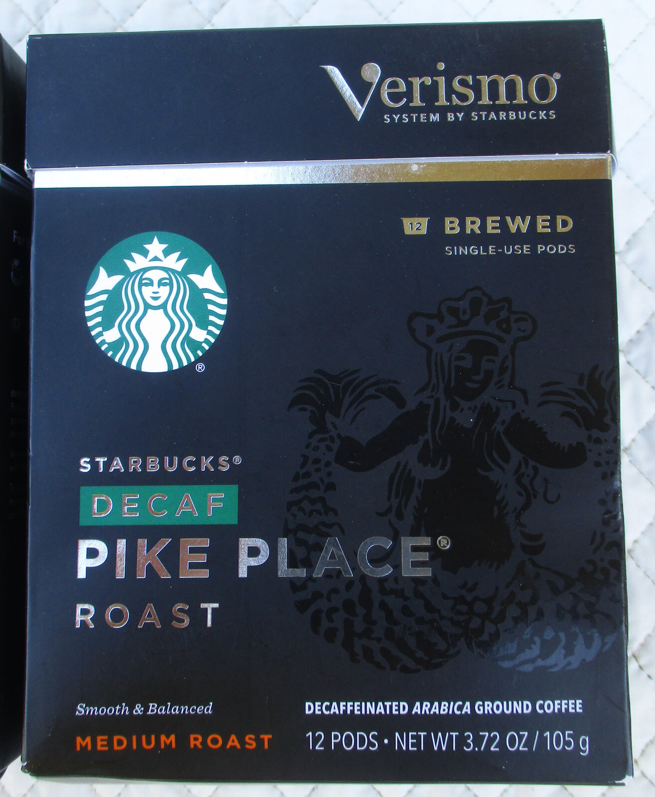 Starbucks VERISMO Coffee Pods Medium Roast Decaf (24) Pods eBay