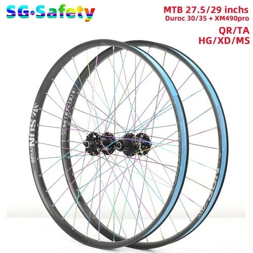 HG XD MS Hub Mountain Bike Wheelset 27.5/29Inch Duroc 30/35 Tubeless MTB Wheel - Picture 2 of 26