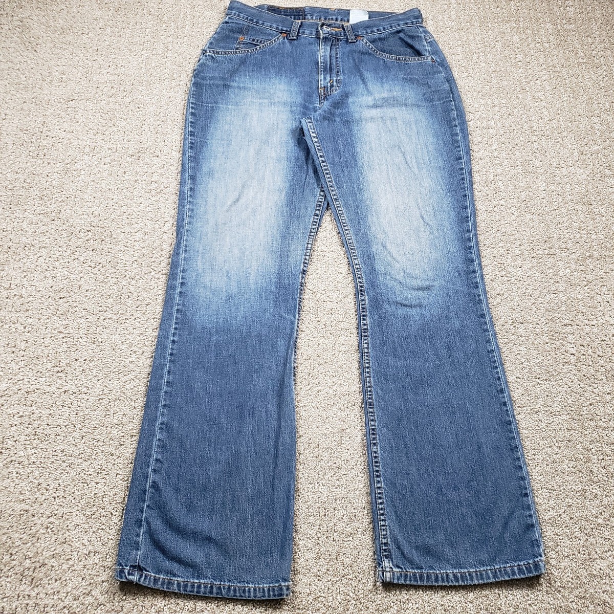 Vintage LEVIS 516 Jeans size 30x31 Blue Bootcut Western Faded 90s