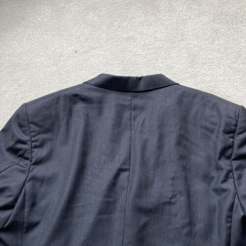 Canali Vintage Men’s Pure Wool Blazer Jacket Grey SIze IT 56 S Made in Italy - Picture 13 of 18