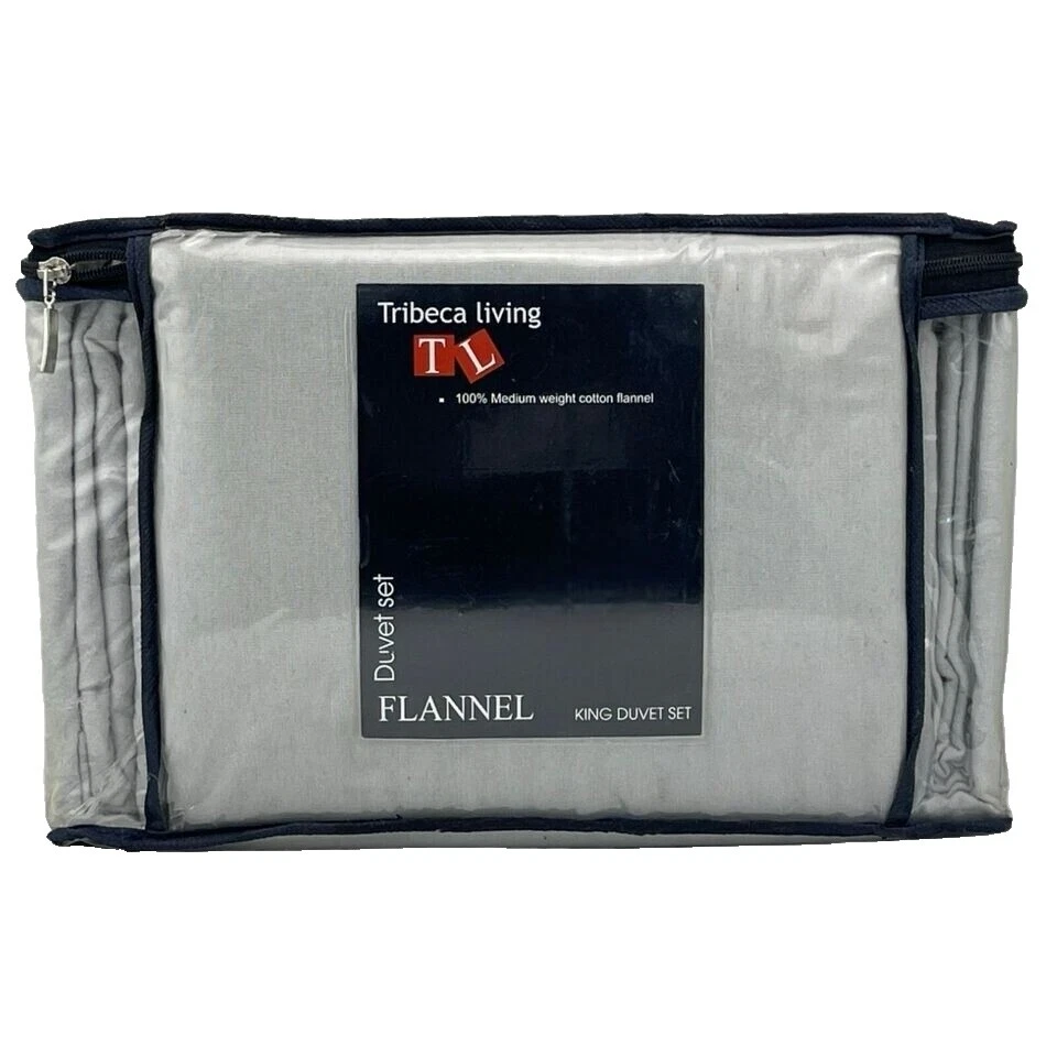 King Flannel Duvet Covers & Bedding Sets with Three-Piece Items in Set