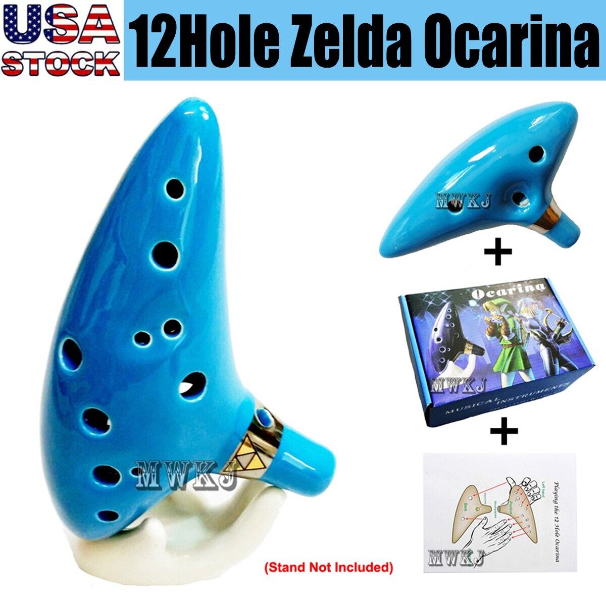 Ocarina of Time 12-Hole Alto C - Songbird Ocarina