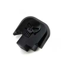 Aluminum Skull S&W M&P Shield, Shield Plus Rear Cover Back Plate 
