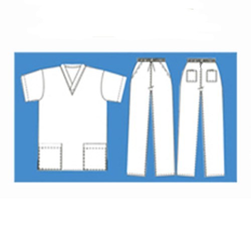 Medical Nursing Scrub Set NATURAL UNIFORMS Men Women Unisex Top Pants