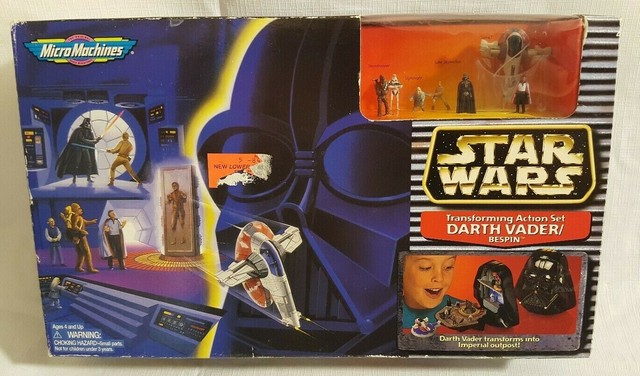 1994 Galoob Star Wars Micro Machines Darth Vader Transforming Bespin Playset R12 for sale online