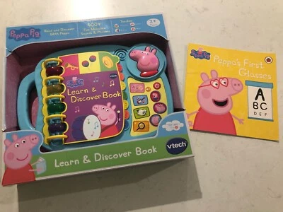 vtech peppa pig learn & discover book