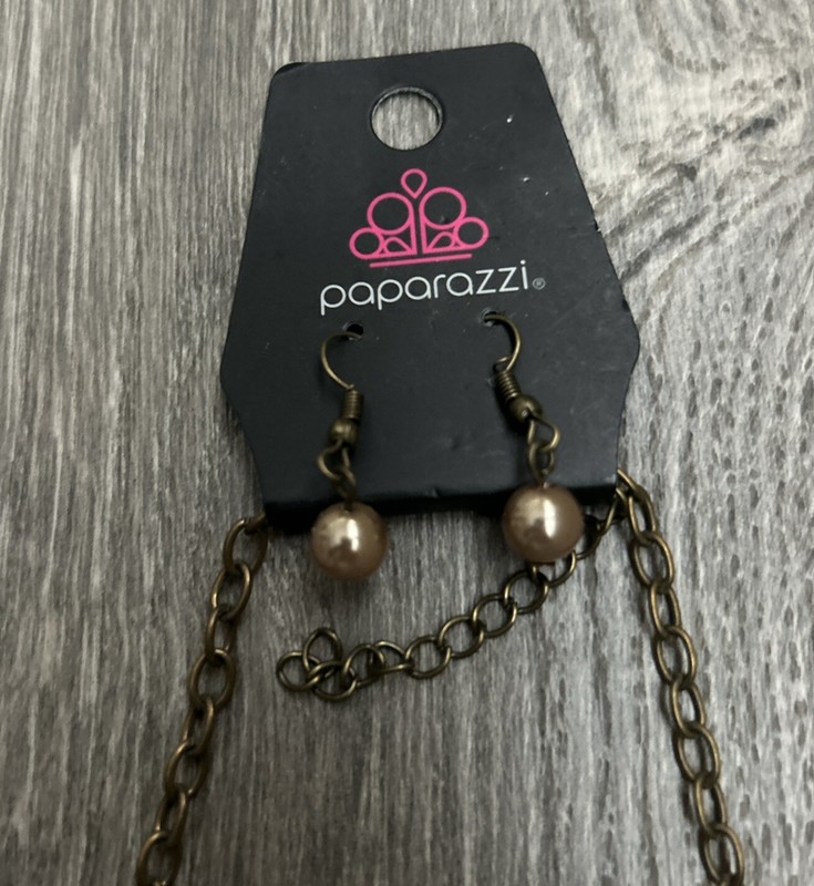 Paparazzi Long Necklace And Earring Set