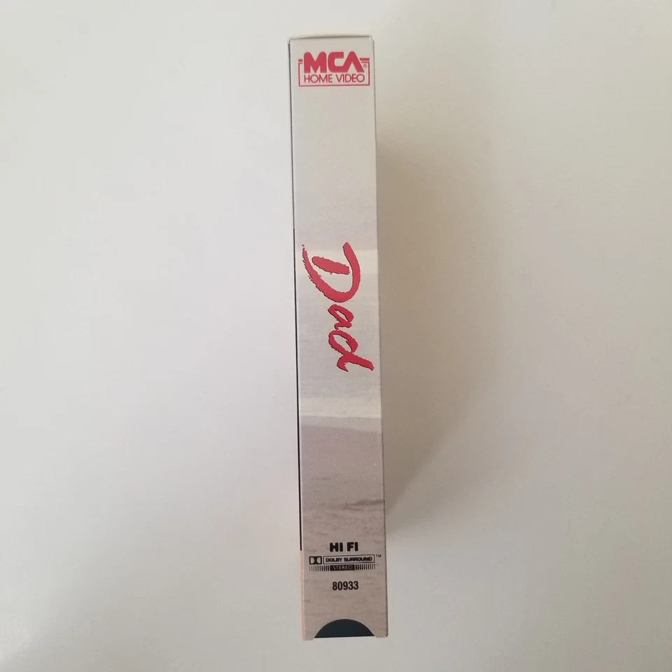 Dad VHS Tape 1989 Jack Lemmon Ted Danson Drama Foto 4 de 4