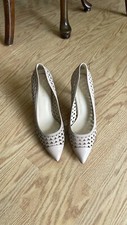 Nine West High Heel Shoes Women Sz 9M Hearts Classy Light Pink Never Worn