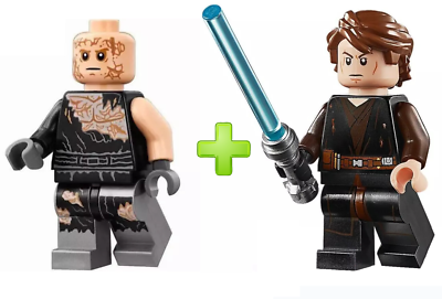 LEGO Star Wars Anakin Skywalker Minifigure Battle Damaged 75183