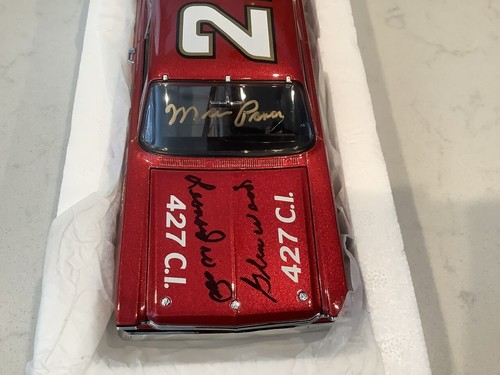 MARVIN PANCH & WOOD BROS AUTOGRAPHED 1965 URL AUGUSTA MOTOR DIECAST W/COA & CARD - Picture 9 of 20