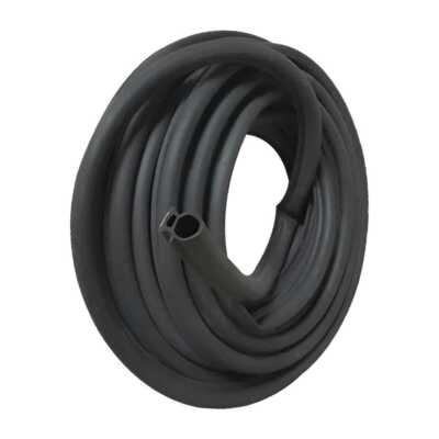 Universal Automotive Door Seal Strip D-Shape Self-Adhesive Weather Stripping NEW