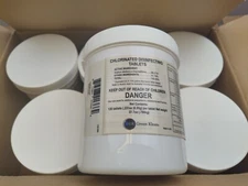 Green Klean Chlorinated Disinfecting Sanitizer Electrostatic Tablets (lot of 6)