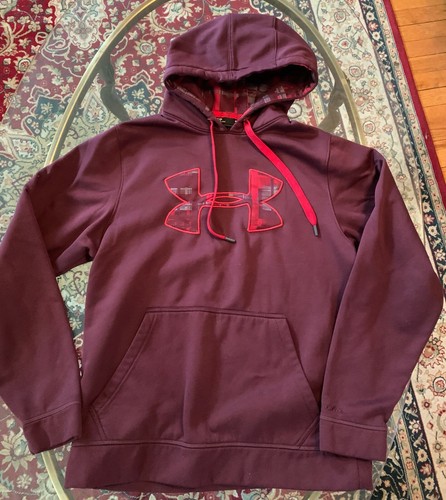 Under Armour Hoodie SM/P maroon red 100 