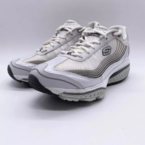 Skechers Womens SRR Kinetic Return System 52081 White Sneaker Shoes Size US 8 |