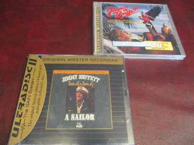 JIMMY BUFFETT MFSL SAILOR & MCA GREATEST HITS 24 KARAT GOLD ULTIMATE RARE CD SET