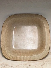MCM Pottery Craft Stoneware Square Casserole Pan #566 Bakeware Vintage modern