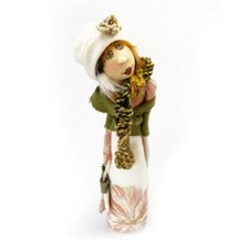 Cloth Folk Art Doll Pattern "City Girls" by Jill Maas