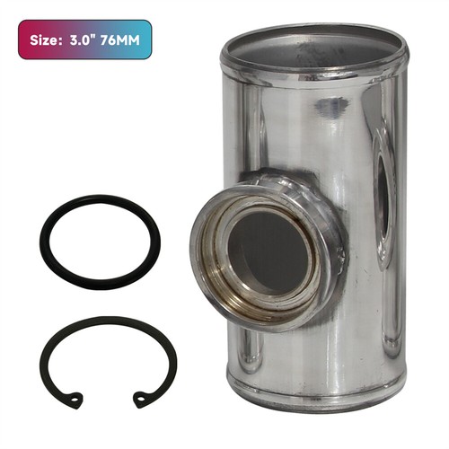 3 HKS Style Blow Off Valve Adapter Silicone Coupler Black