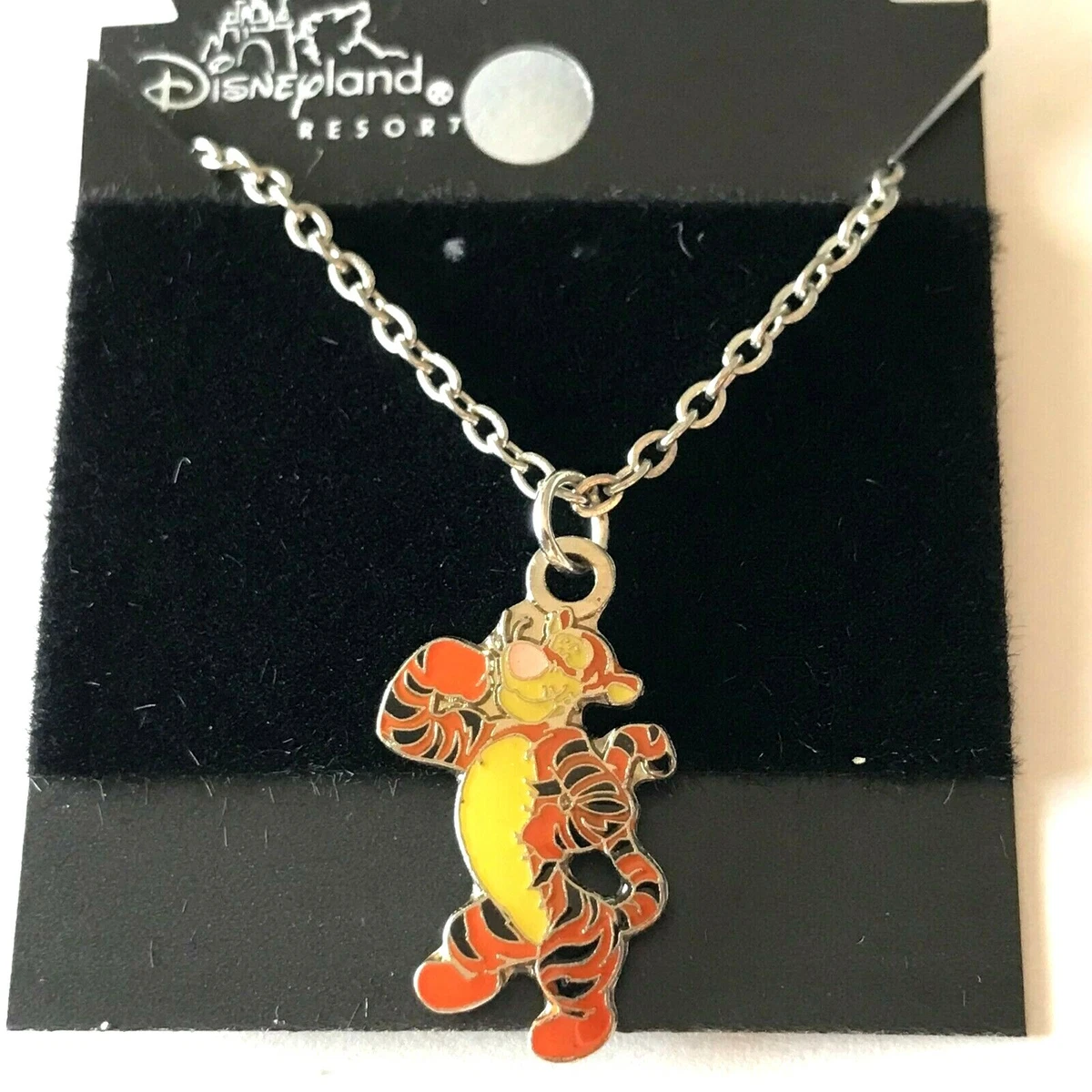 Vintage Disney Tigger Winnie The Pooh Necklace Charm 18