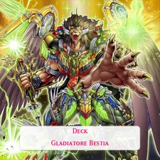 Yu Gi Oh Yugioh! Deck Mazzo Gladiatore Bestia Claudius Dareios Gistel Colosseo