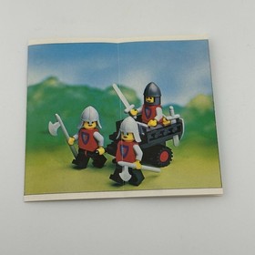 1979 Vintage Lego 677 6077 Knight's Procession Castle Set Manual ONLY Original