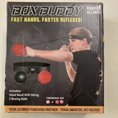 NEW Box Buddy Reflex Ball Training Set Boxing Speed Reaction Punch Trainer