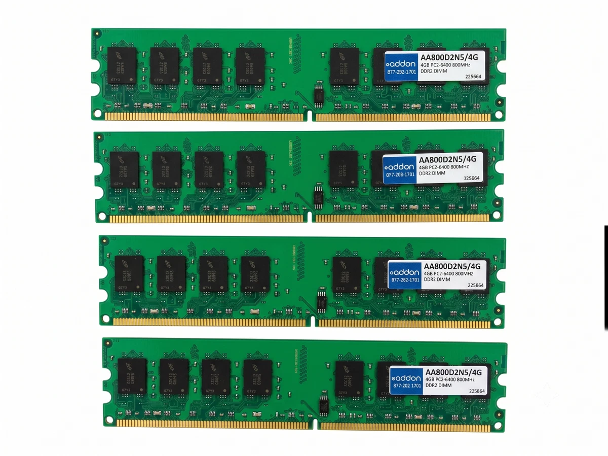 ◆超希少◆デスクトップ用◆DDR2 4GBモジュール4枚 計16GB 4GB Computer DDR2 SDRAM for sale - eBay