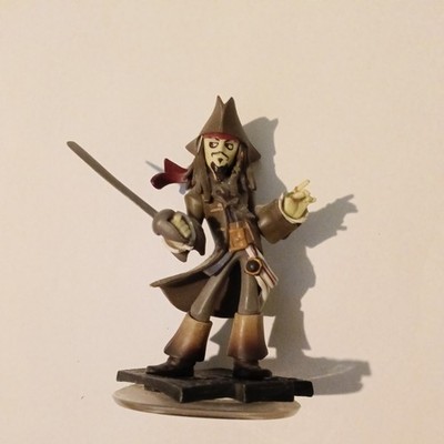 Disney Infinity wii - Captain Jack Sparrow Pirates Of The Caribbean Figure Toy