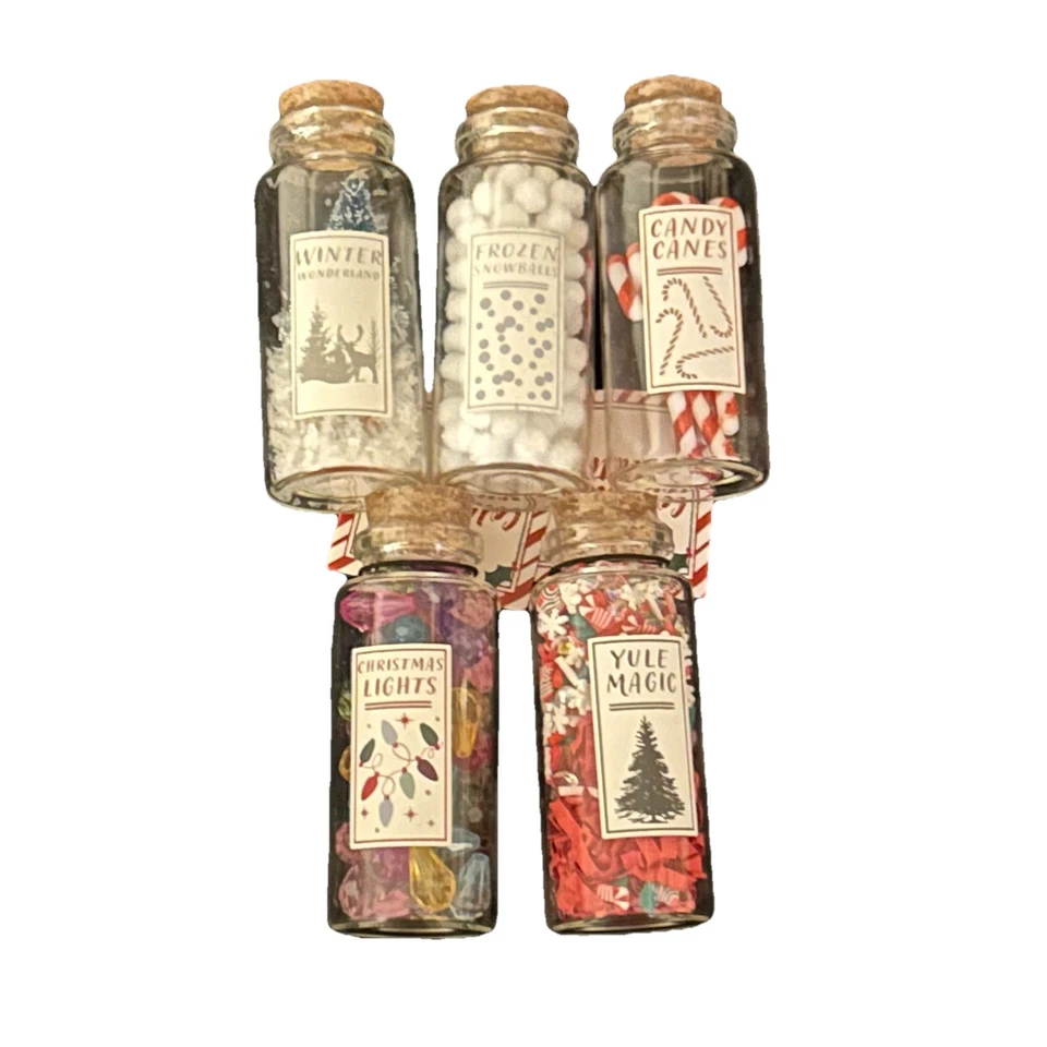 Target Bullseye Spielplatz Weihnachten Flasche Set Glas Mini Trank Magic Lights